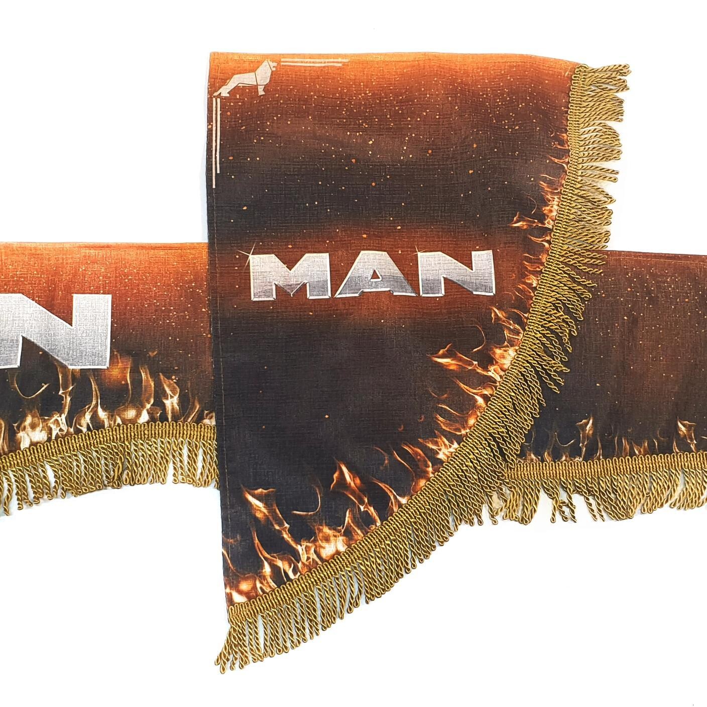 Шторка комп. MAN коричневый Шторка комп. MAN коричневый