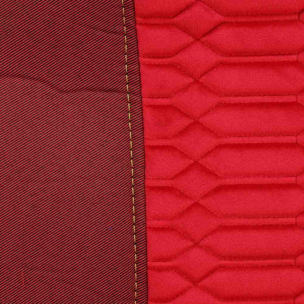 Чехол на сиденья KADIFE Велюр+Ткань DAF XF95 105 CF85 75 65 LF (2002-2012) красный