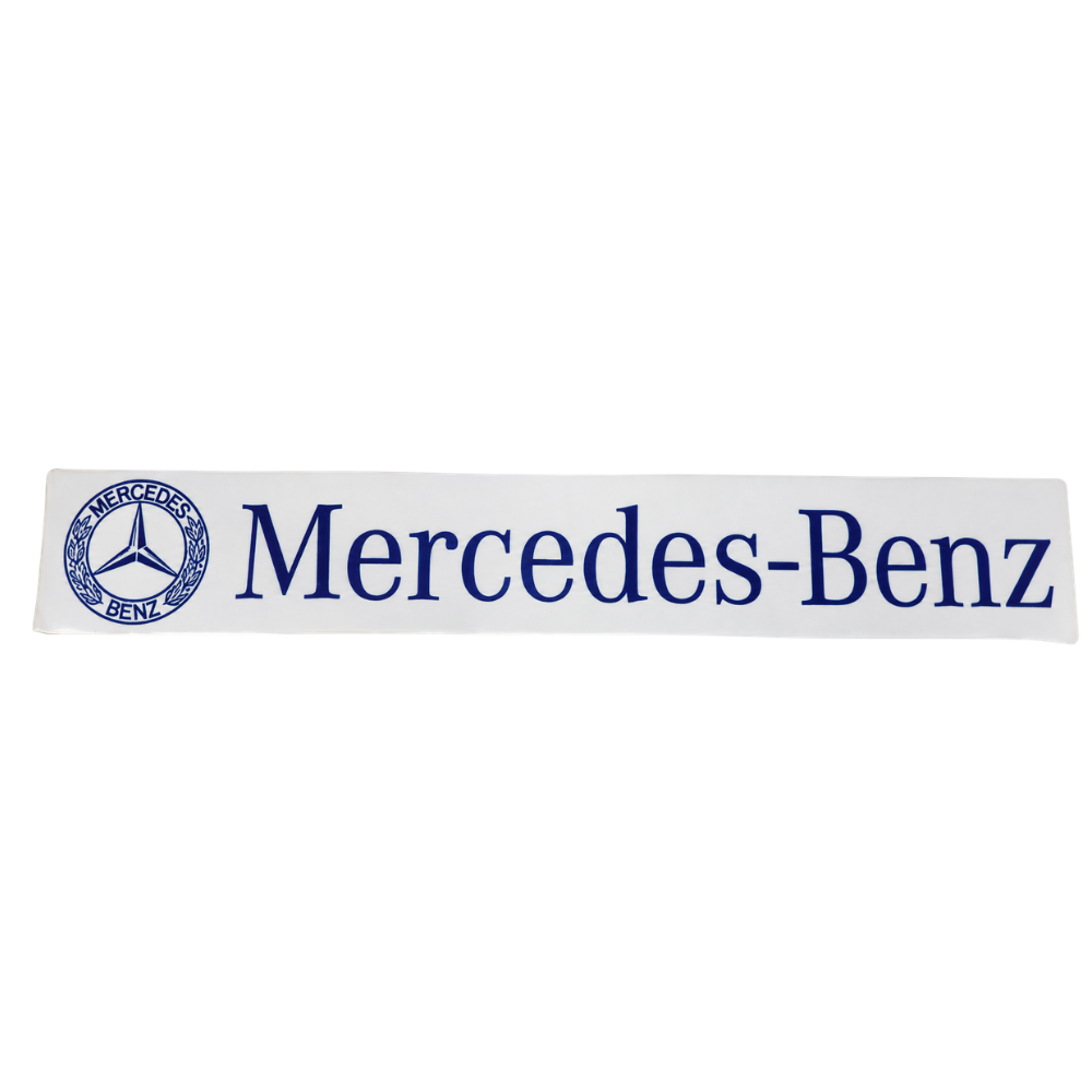 Наліпка декоративна MERSEDES синя 520*80мм