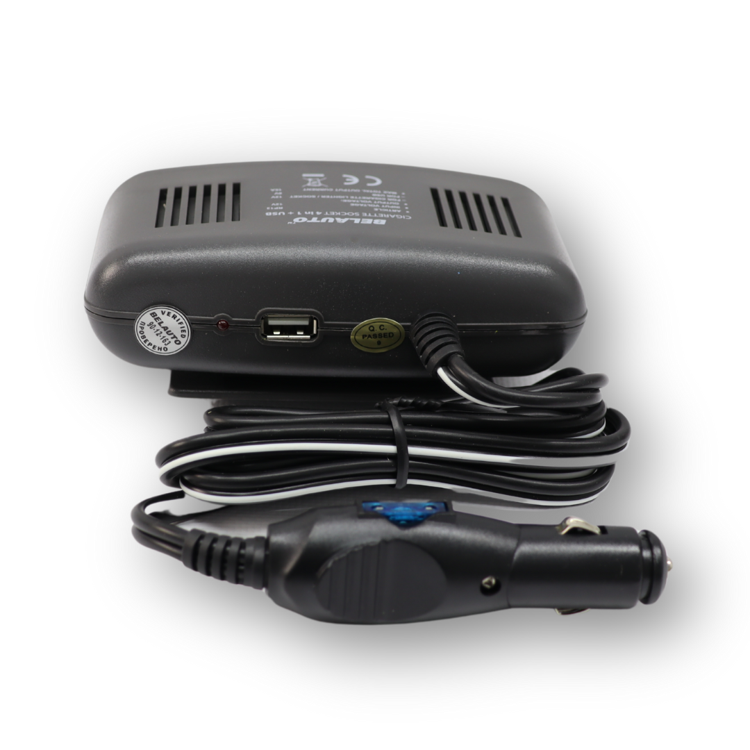 Разветвитель прикуривателя 4в1 +USB Белавто Разветвитель прикуривателя 4в1 +USB Белавто