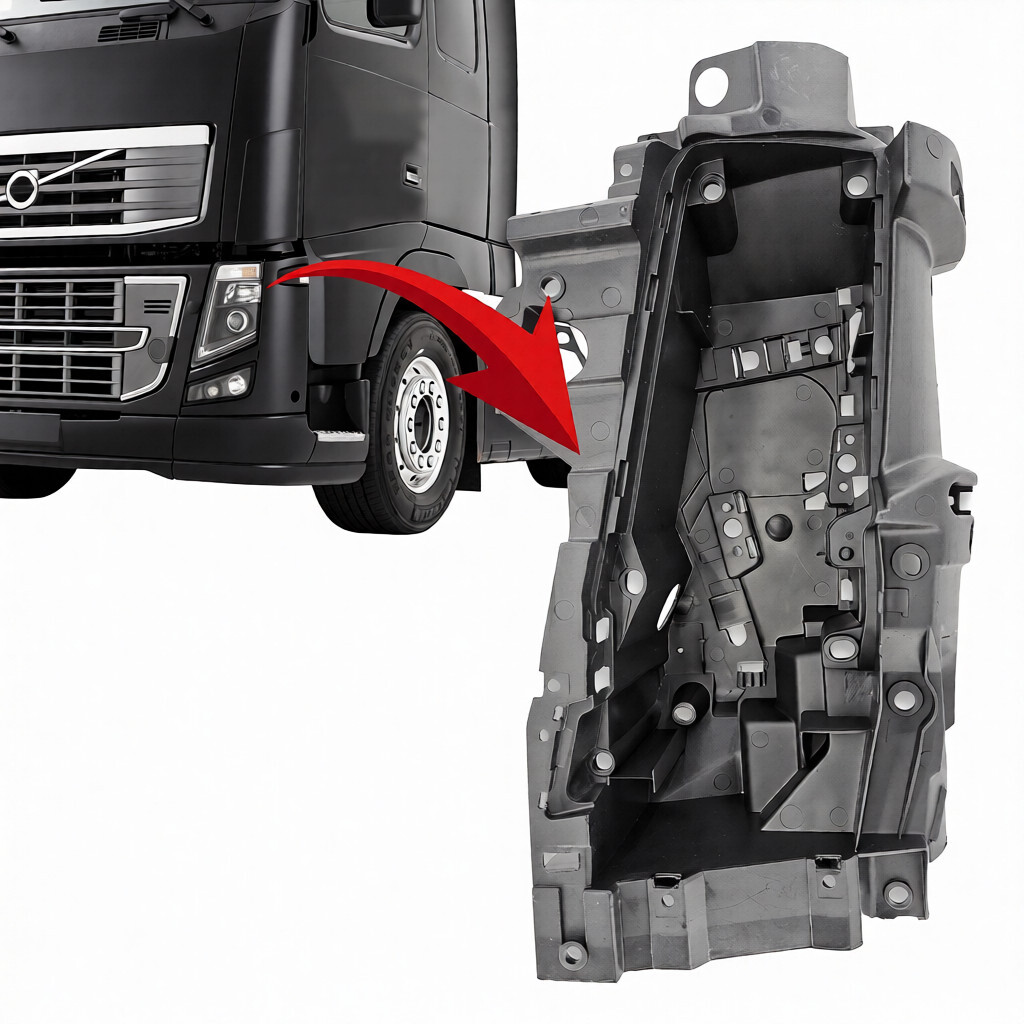 Ниша фары VOLVO FH-16 (2008-2012r- )   \левая\