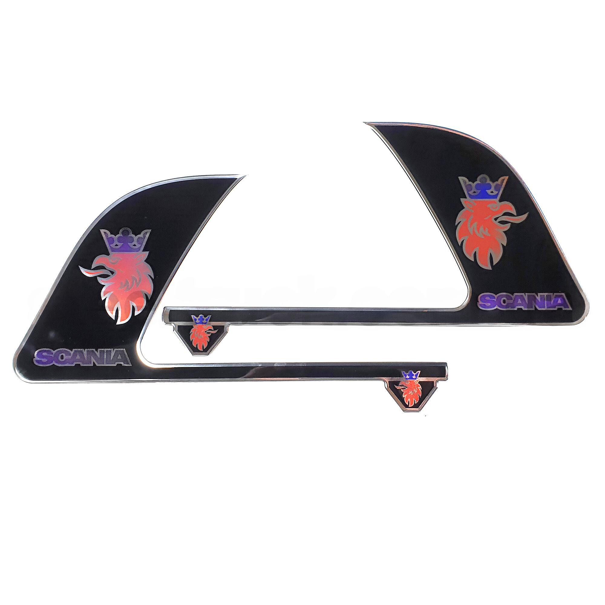 Наклейка на ручку двери Scania