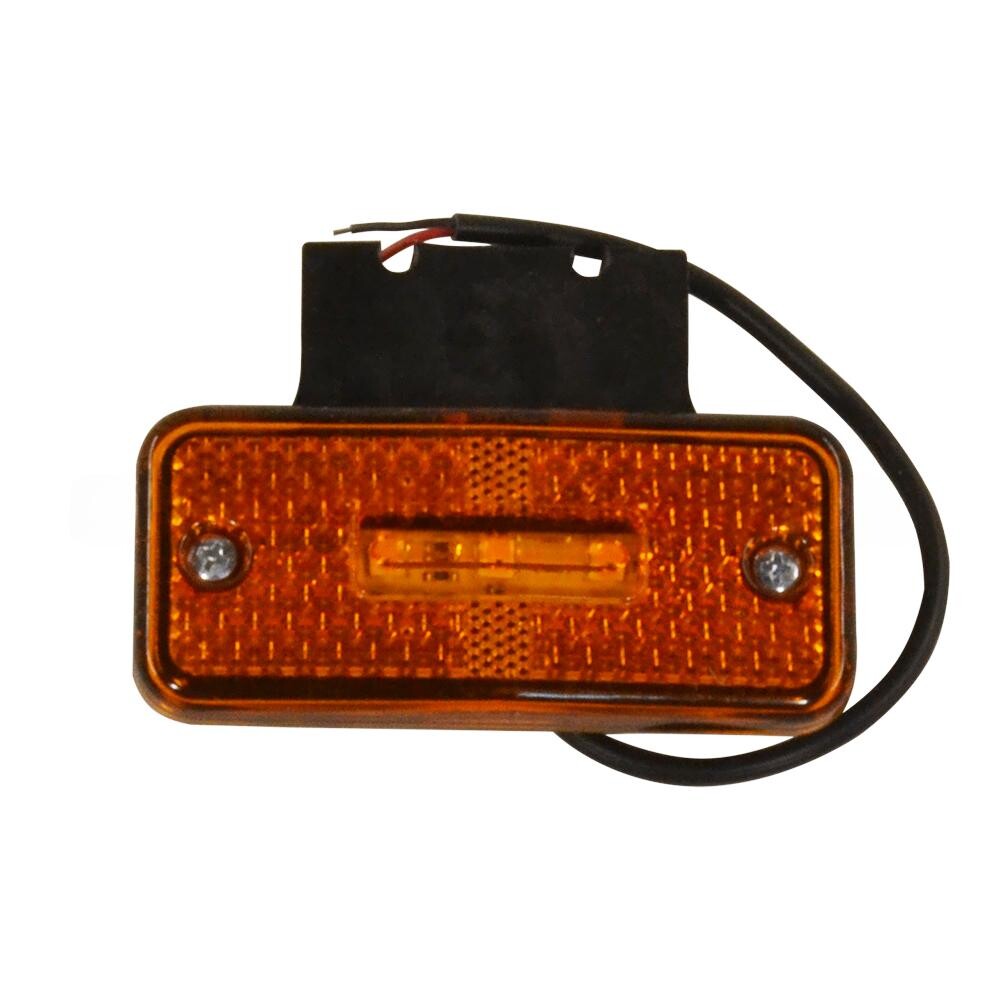 Фонарь габаритный  диодный желтый \с креплением 3диод.\ NOKTA