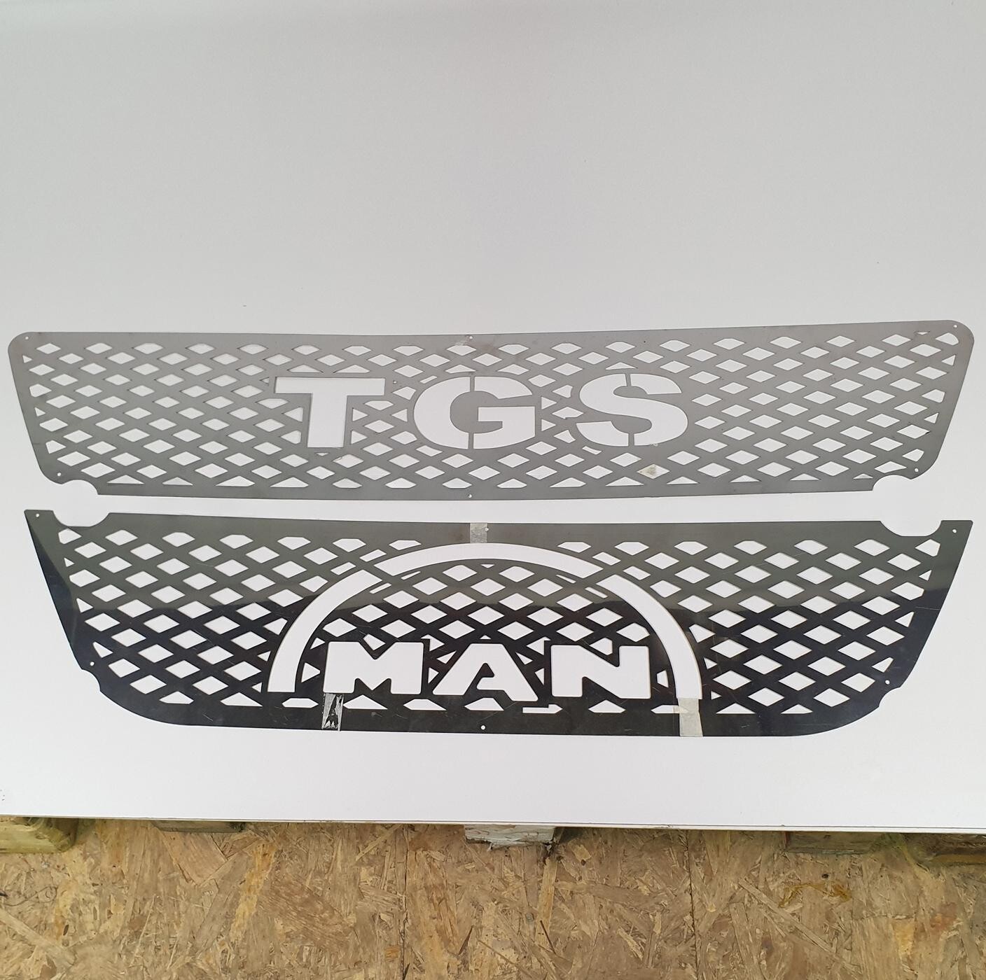 Накладка на бампер MAN TGS Накладка на бампер MAN TGS