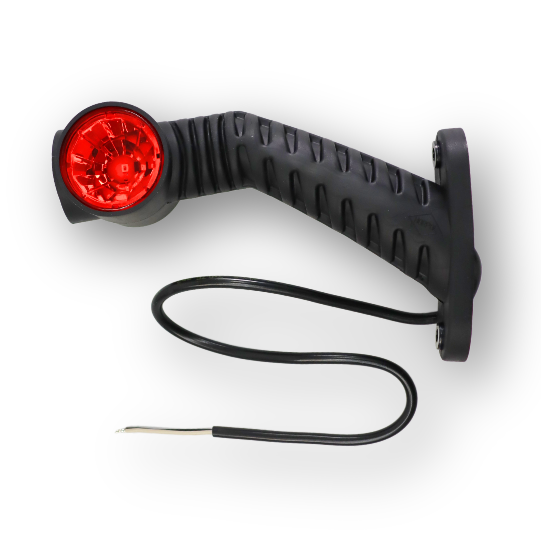 Фонарь габаритный рог трехцветный 17,5 см\левый\ HORPOL Фонарь габаритный рог трехцветный 17,5 см\левый\ HORPOL