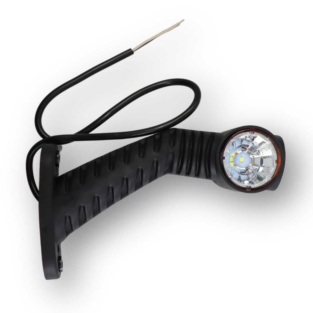 Фонарь габаритный рог трехцветный 17,5 см\левый\ HORPOL Фонарь габаритный рог трехцветный 17,5 см\левый\ HORPOL