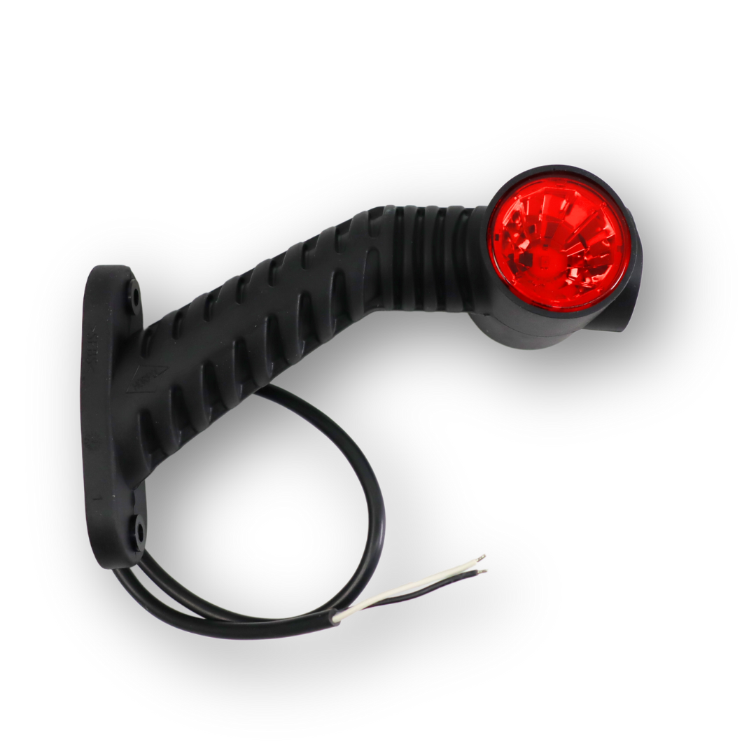 Фонарь габаритный рог трехцветный 17,5 см\правый\ HORPOL Фонарь габаритный рог трехцветный 17,5 см\правый\ HORPOL