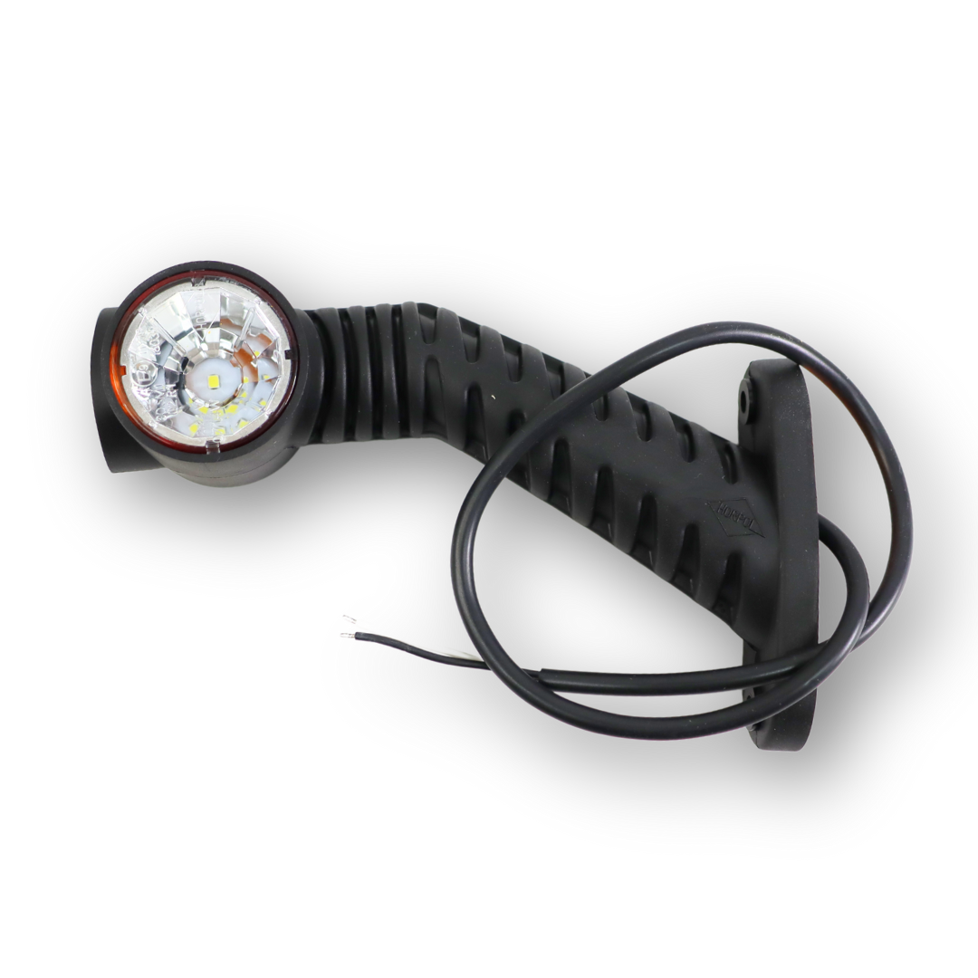 Фонарь габаритный рог трехцветный 17,5 см\правый\ HORPOL Фонарь габаритный рог трехцветный 17,5 см\правый\ HORPOL