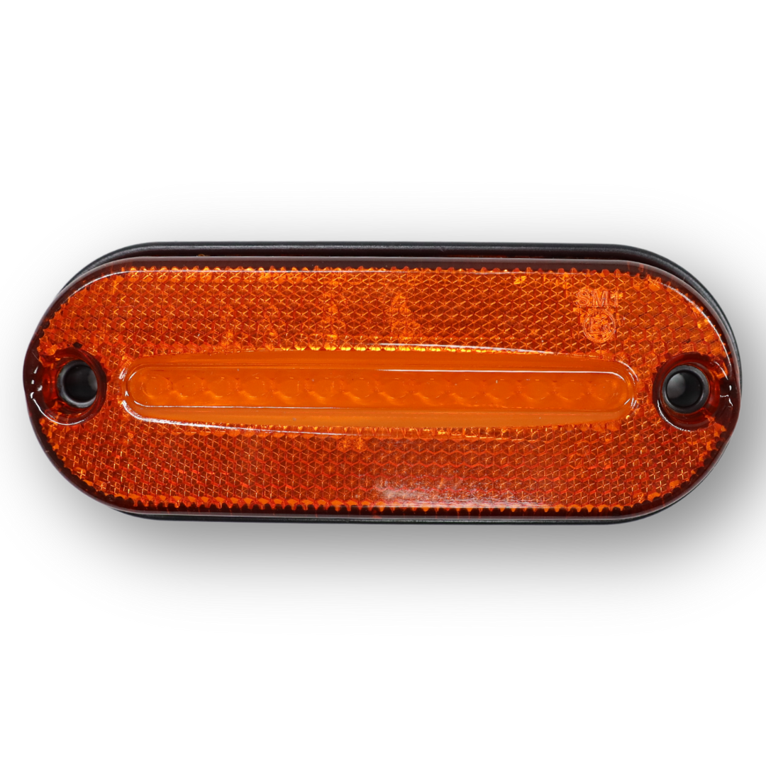 Фонарь габаритный LED 12-24 V  желт.