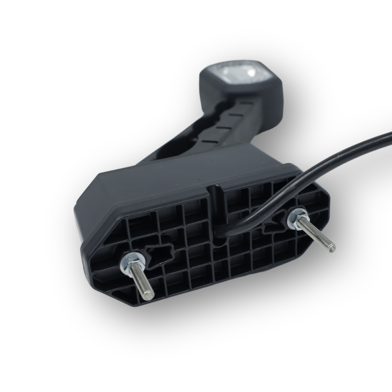 Фонарь габаритный рог LED 12-24 V  трехцветный 17см(с модулем датчика заднего хода)\HORPOL\ прав.
