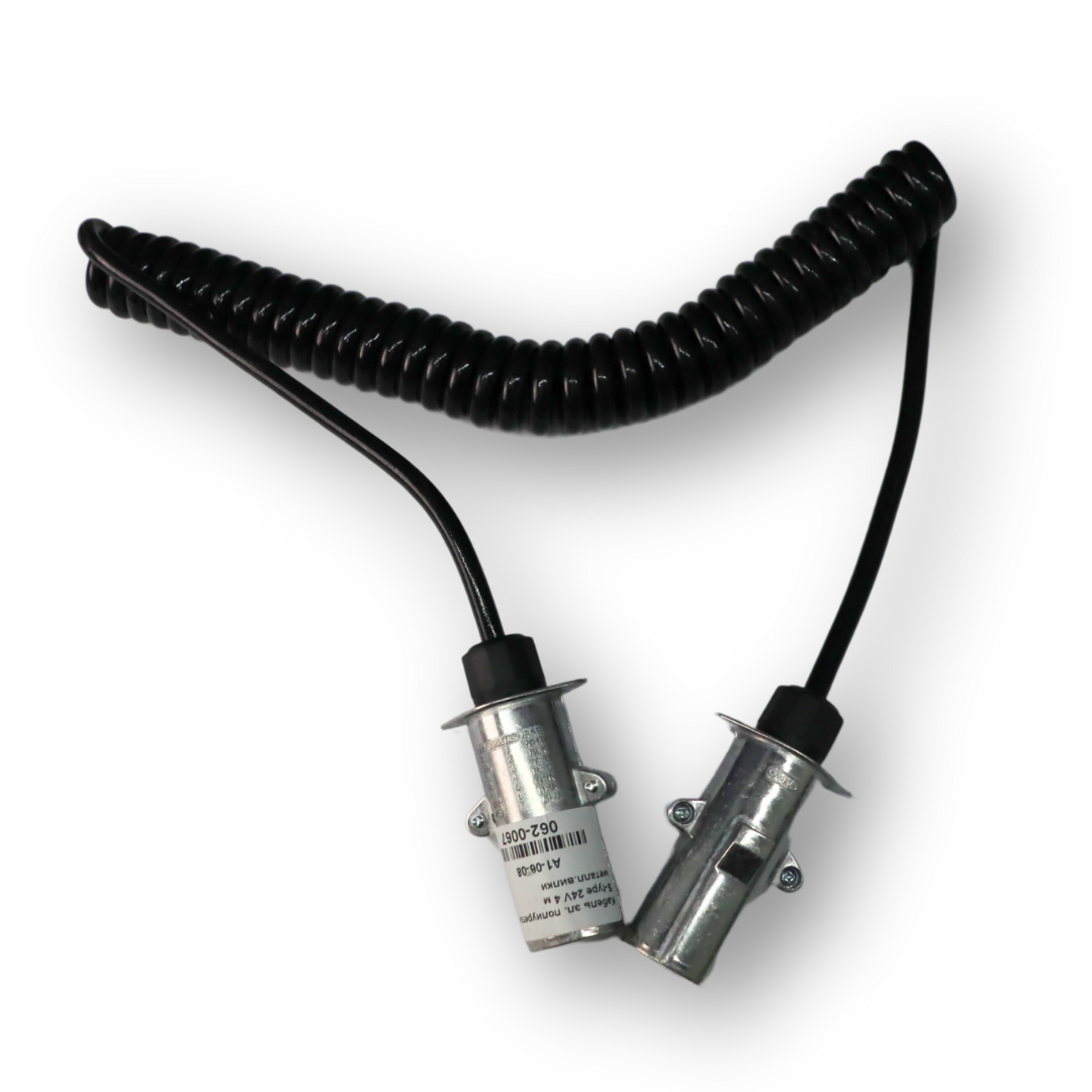 Кабель эл. полиуретан S-type 24V 4 м металл.вилки Кабель эл. полиуретан S-type 24V 4 м металл.вилки