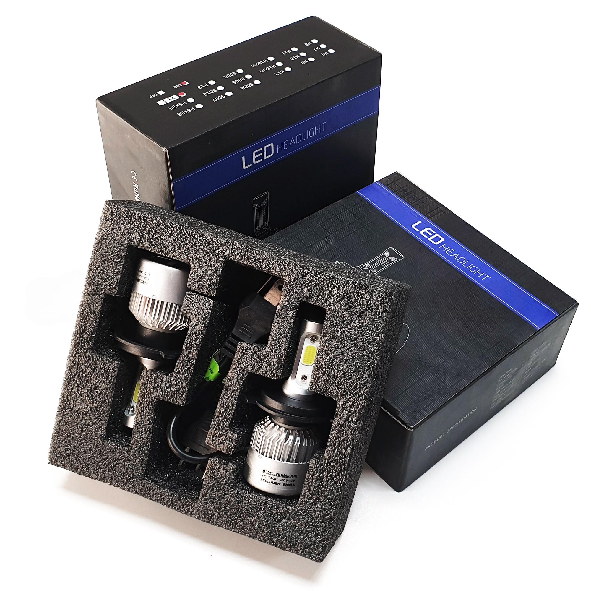 Лампочка LED TURBO 8-48V/ H4 40W (2 шт)