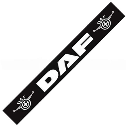 Брызговик с накаткой "метла" DAF  черный