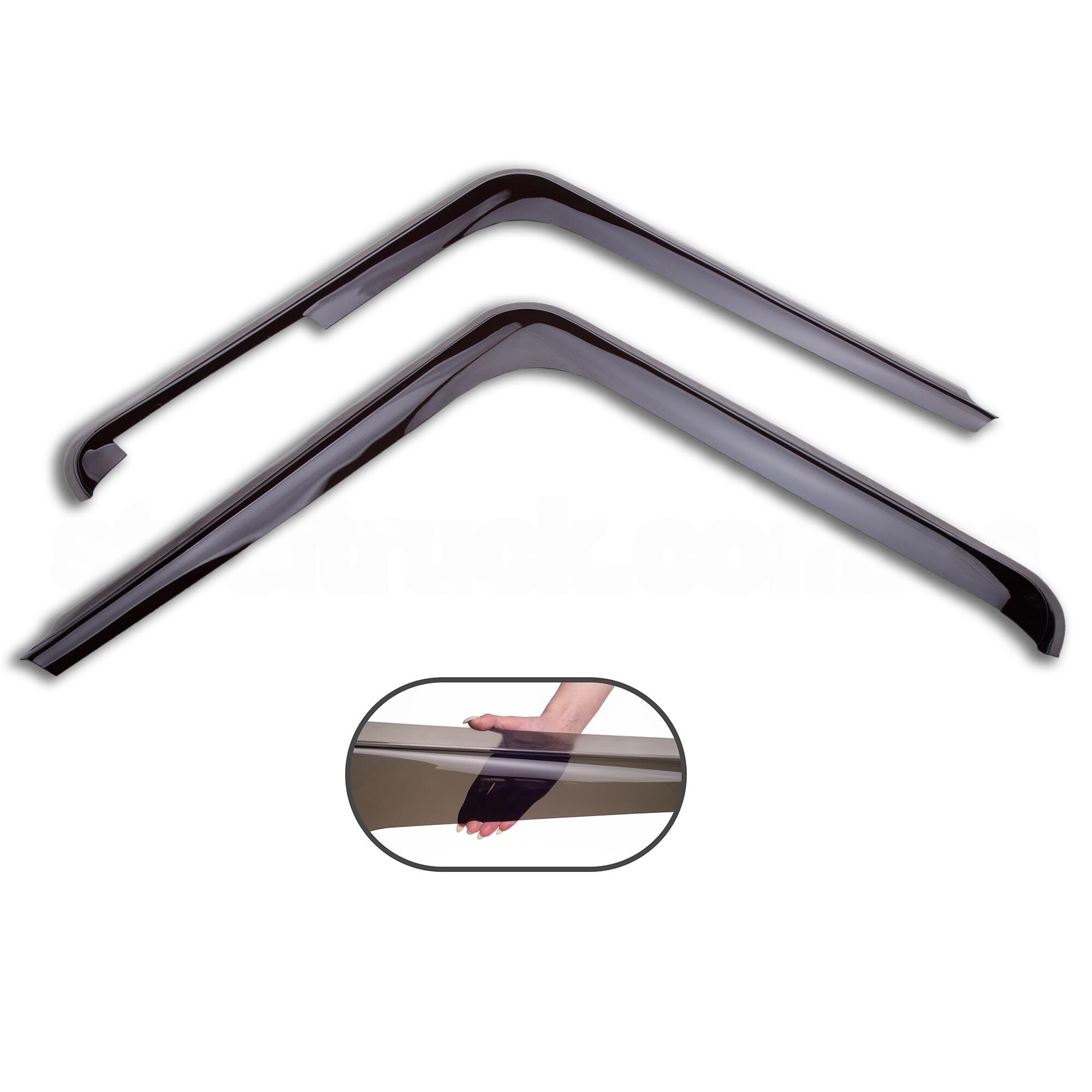 Ветровик SCANIA 7 серия \вставные\черный\ Ветровик SCANIA 7 серия \вставные\черный\