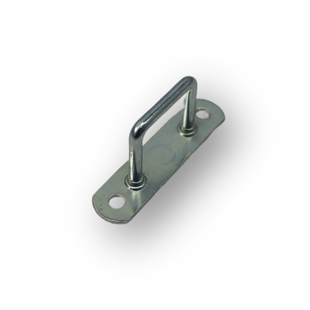 Скоба тента металлическая стоячая 51xH=25mm (квадрат. верх) Скоба тента металлическая стоячая 51xH=25mm (квадрат. верх)