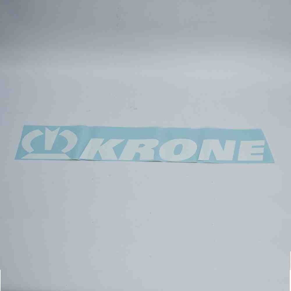Наклейка Krona 710*130мм \біл.\(на задній бампер)