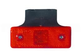 Фонарь габаритный "гирлянда " LED красный \CARMOS\