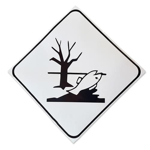 Наклейка опасный груз "рыба" 17*17 см Наклейка опасный груз "рыба" 17*17 см