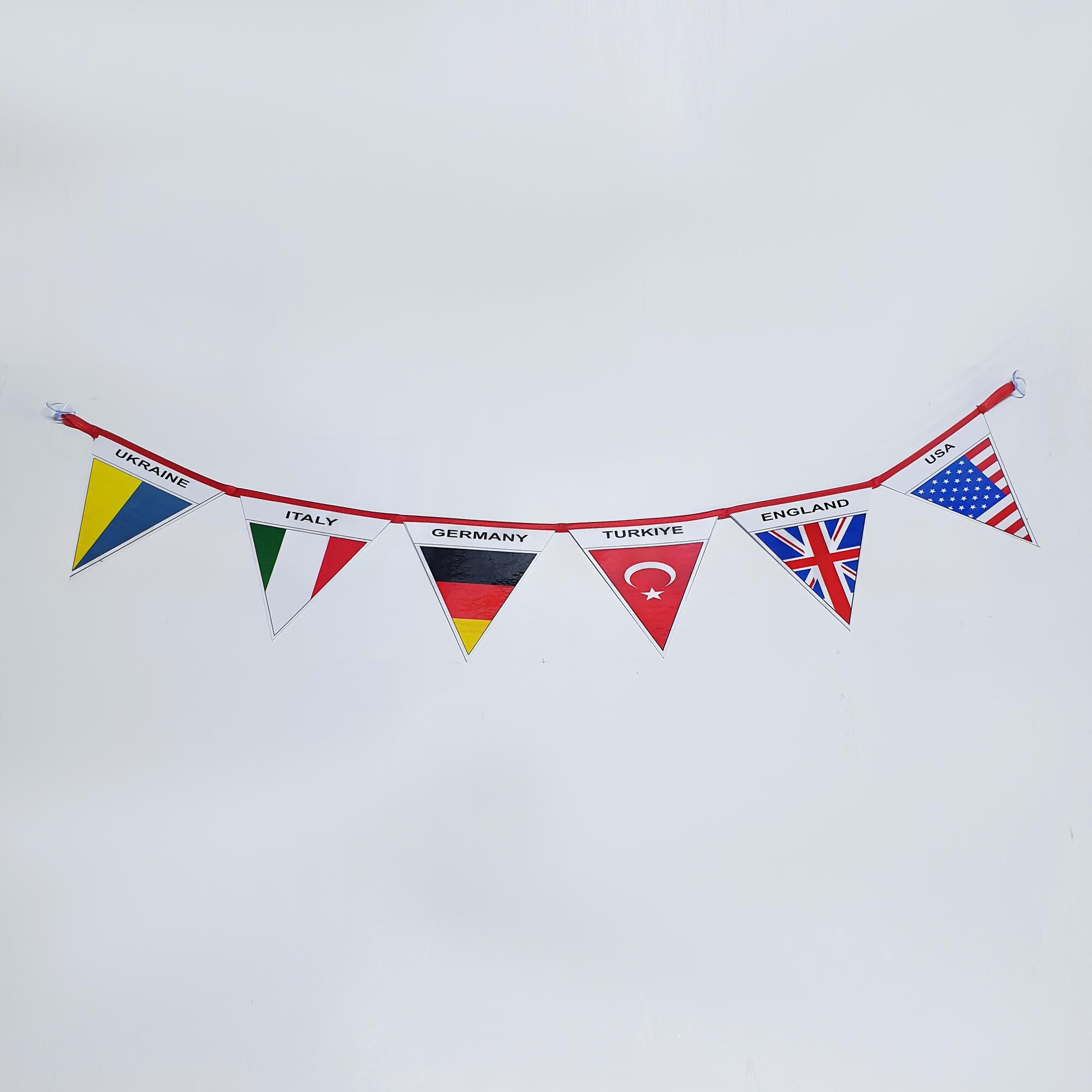 Вымпел флажок треугольник" авто \ страны "\треугольник