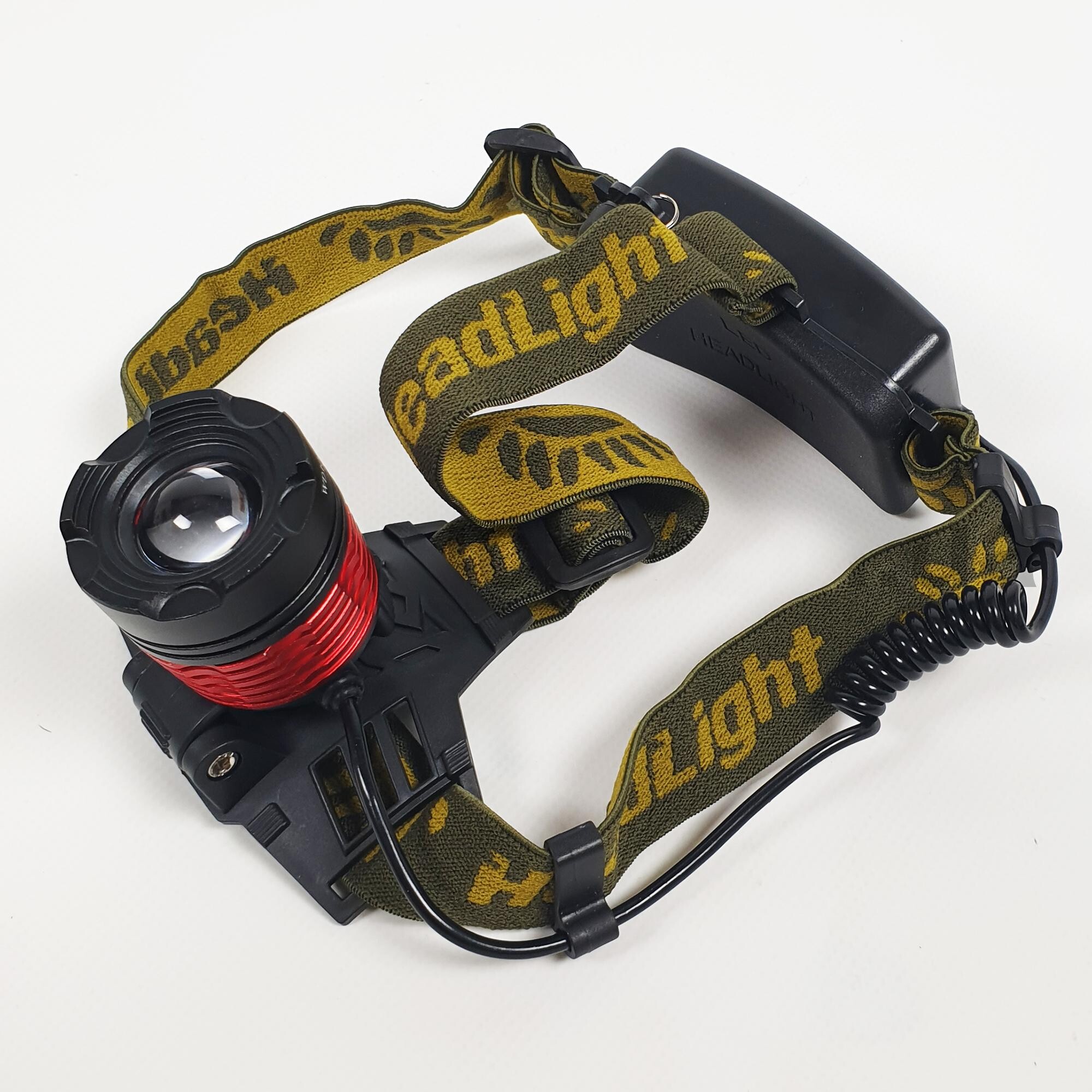 Фонарик налобный 2 АКБ+ зарядный кабель WD101 Фонарик налобный 2 АКБ+ зарядный кабель WD101