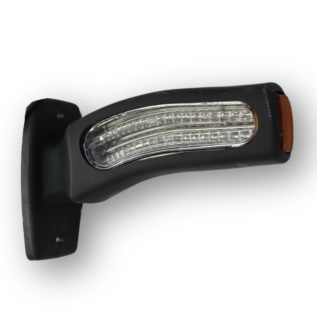 Фонарь габаритный рог LED трехцветный 15см \BAD\ Фонарь габаритный рог LED трехцветный 15см \BAD\