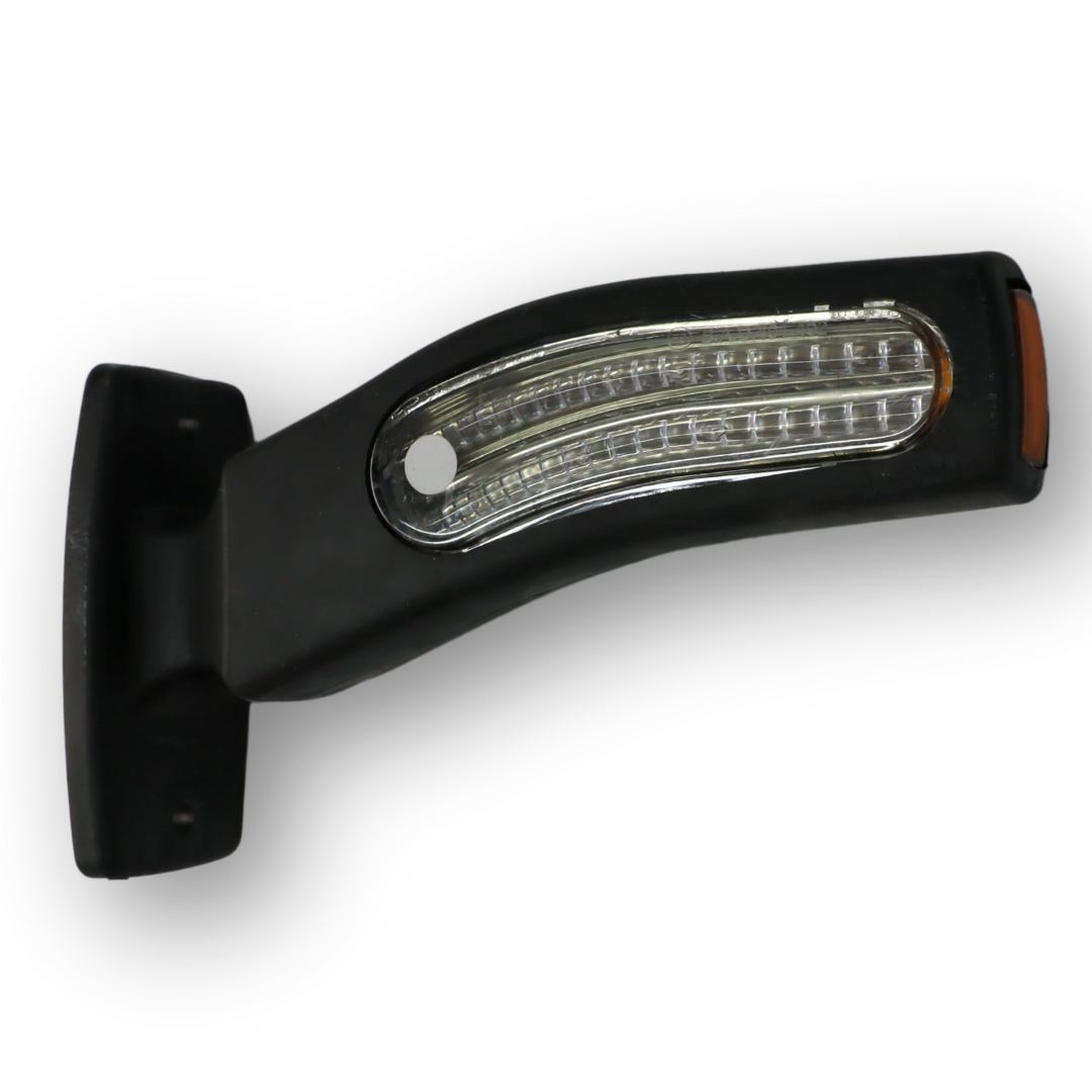 Фонарь габаритный рог LED трехцветный 17см \BAD\ Фонарь габаритный рог LED трехцветный 17см \BAD\