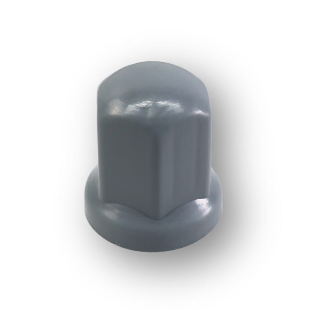 Колпачек на гайку граненый 33*55 серый ( SteelTruck ) Колпачек на гайку граненый 33*55 серый ( SteelTruck )