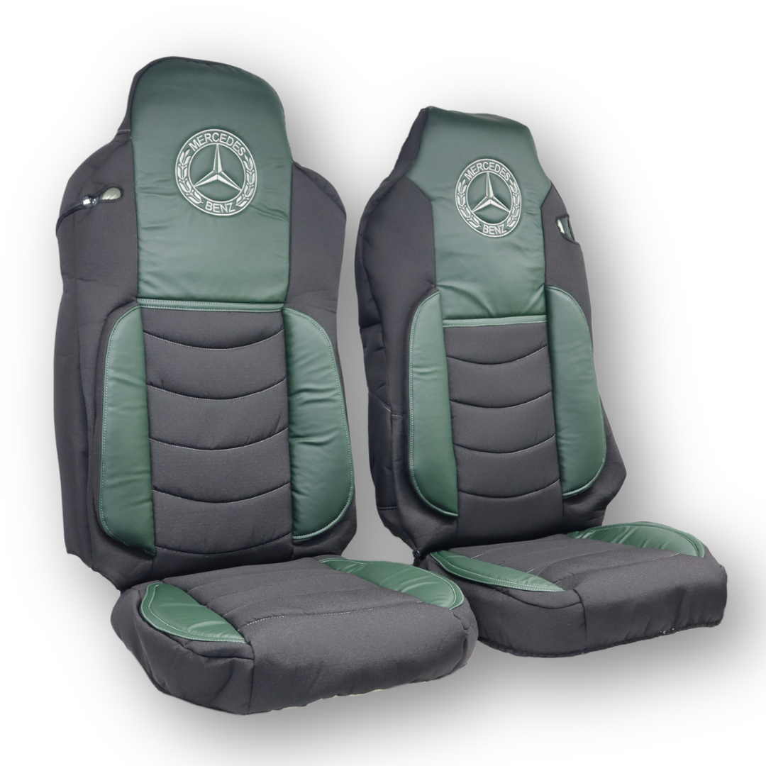 Чехол на сиденья KILIFI Mercedes Axor Space, Actros 1844; Зелёный