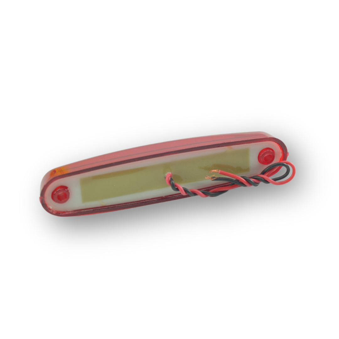 Фонарь габаритный NEON 10см красн.