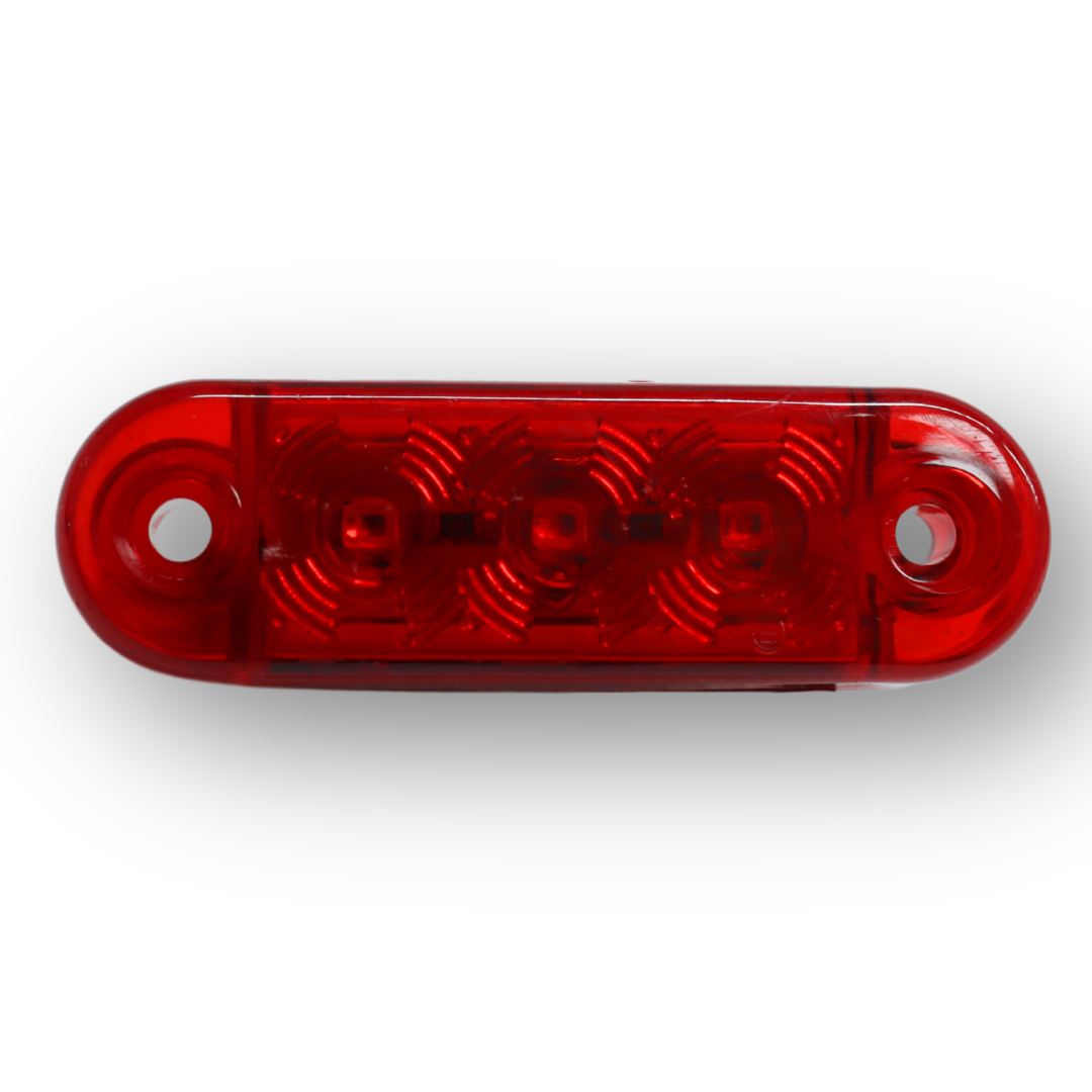 Фонарь декор LED 3 красный \F.PLAS\