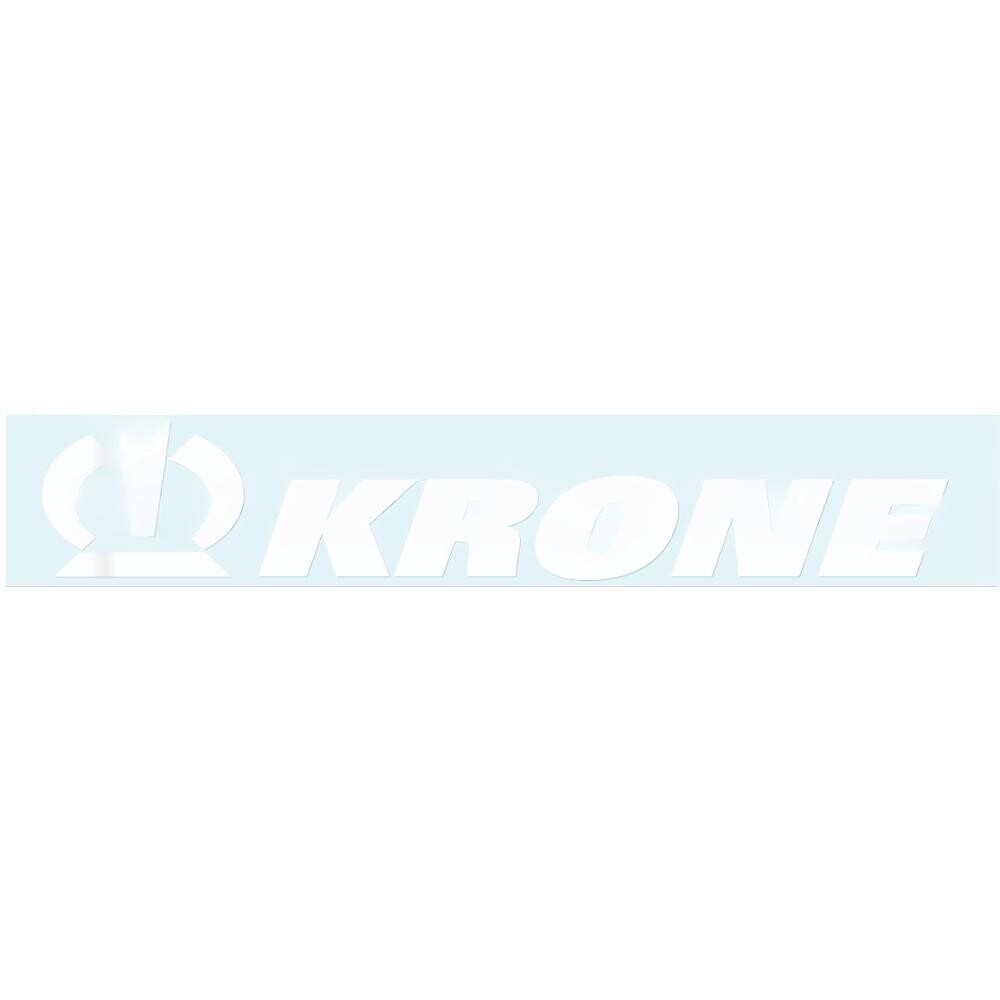Наклейка Krona 60*340мм\белая\