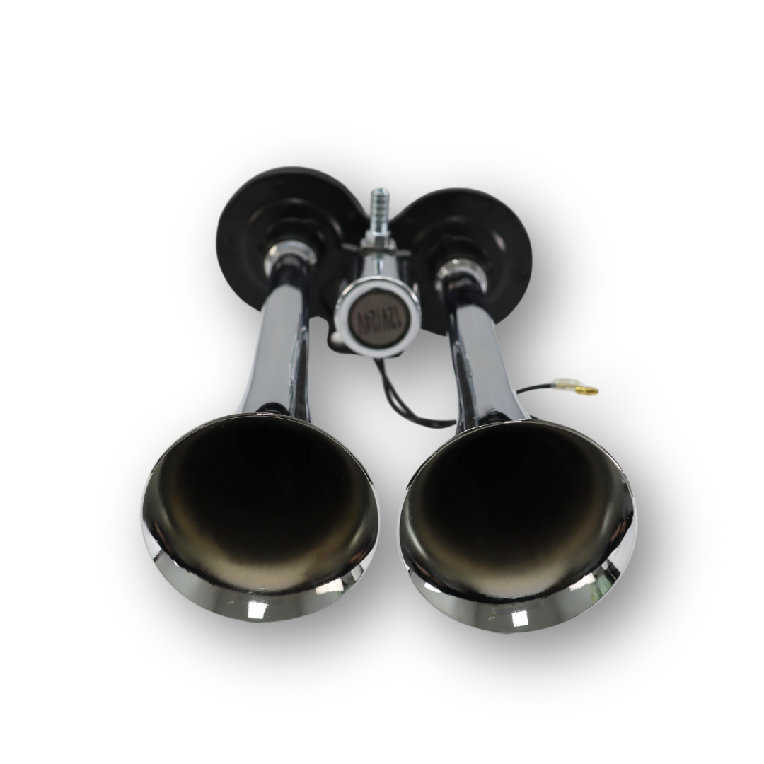 Сигнал хром 2 дудки 24V \300mm\ Сигнал хром 2 дудки 24V \300mm\