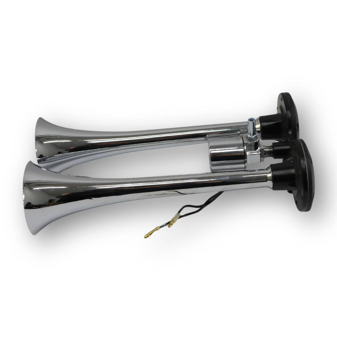 Сигнал хром 2 дудки 24V \300mm\ Сигнал хром 2 дудки 24V \300mm\