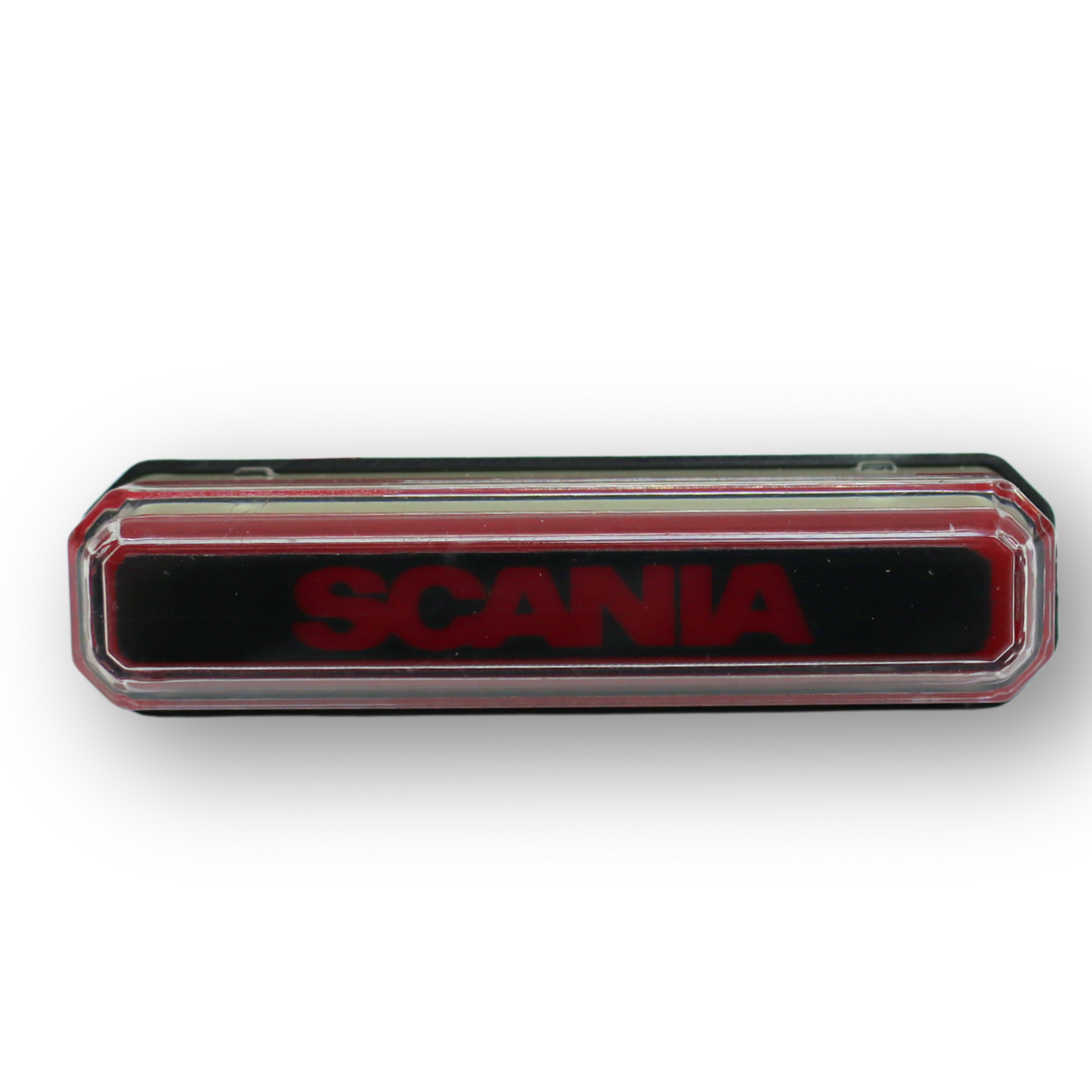 Фонарь декор NEON SCANIA красный