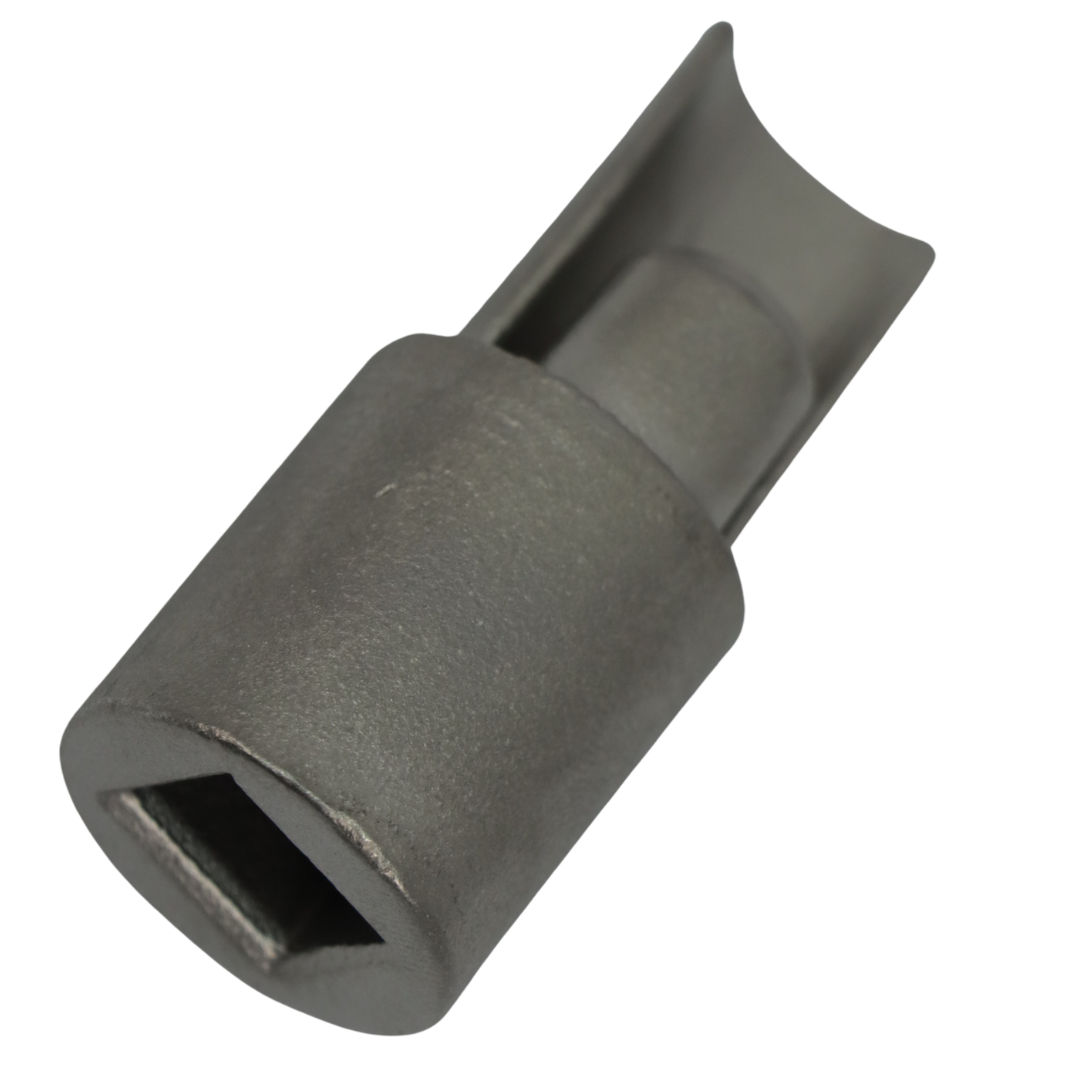 Переходник трещотки натяжения тента нижний 27мм (квадрат) Переходник трещотки натяжения тента нижний 27мм (квадрат)