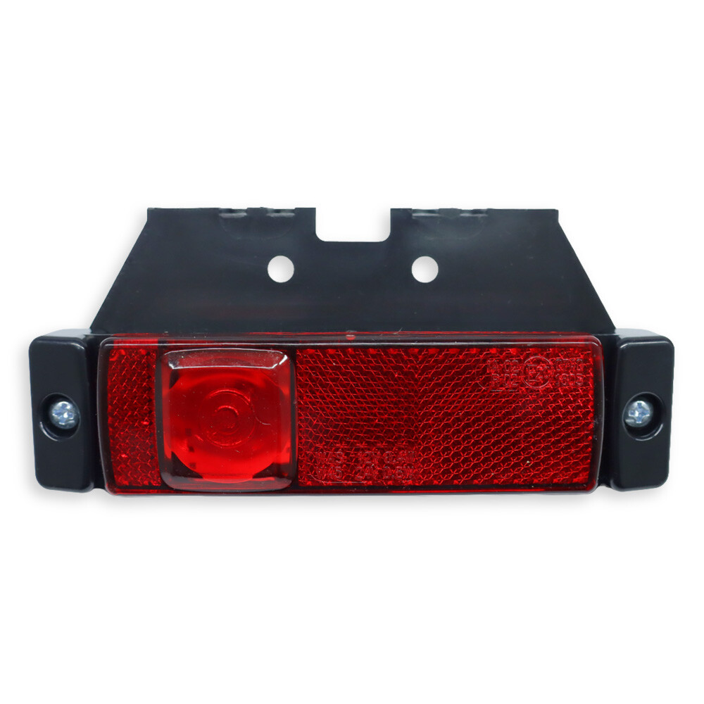 Фонарь габаритный  диодный красный 12-24 V  WAS