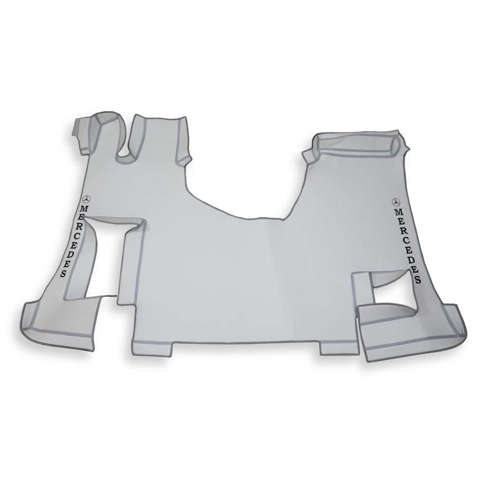 Килимок 3D Екошкіра Mercedes Actros EURO 6 MP4\MP5, бежевий, Килимок 3D Екошкіра Mercedes Actros EURO 6 MP4\MP5, бежевий,