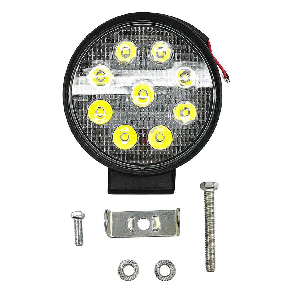 Фара додаткова LED (9 діодів 21W) кругла. Фара додаткова LED (9 діодів 21W) кругла.