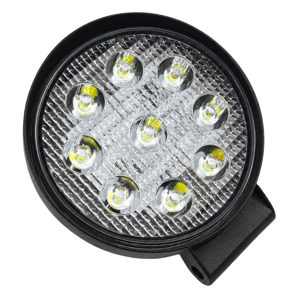 Фара додаткова LED (9 діодів 21W) кругла. Фара додаткова LED (9 діодів 21W) кругла.