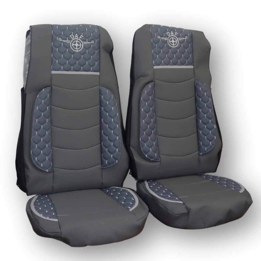 Чохол на сидіння KILIFI DAF XF105 106 XG CF85 LF (2013-2024) сірий.