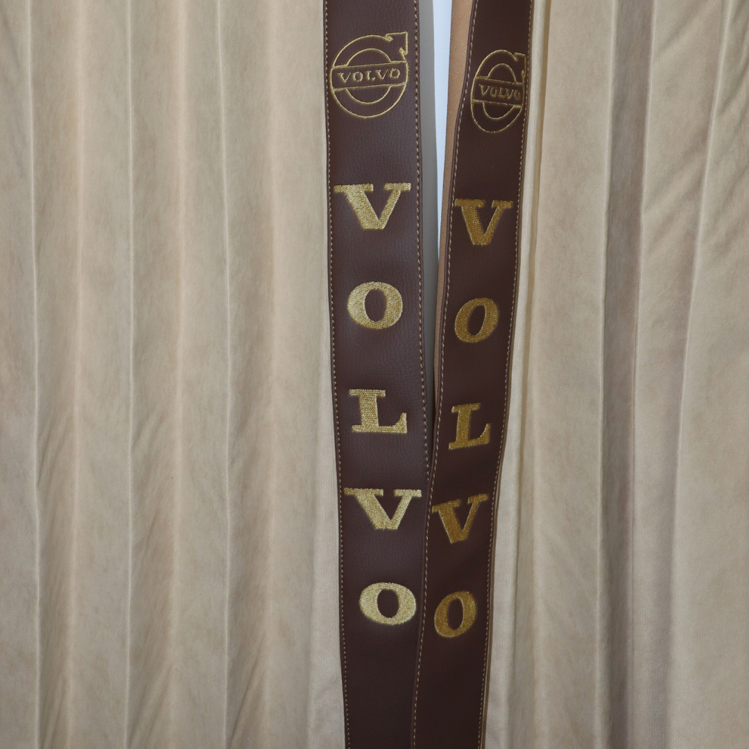 Шторы Рогожка "Bow Folds" VOLVO ночные бежевые