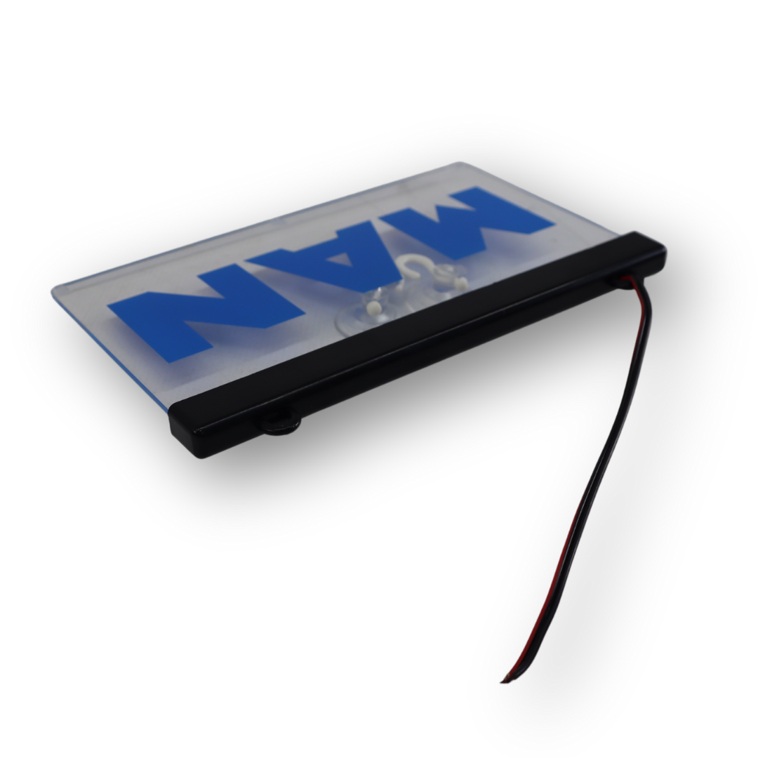 Табличка диодная MAN квадрат