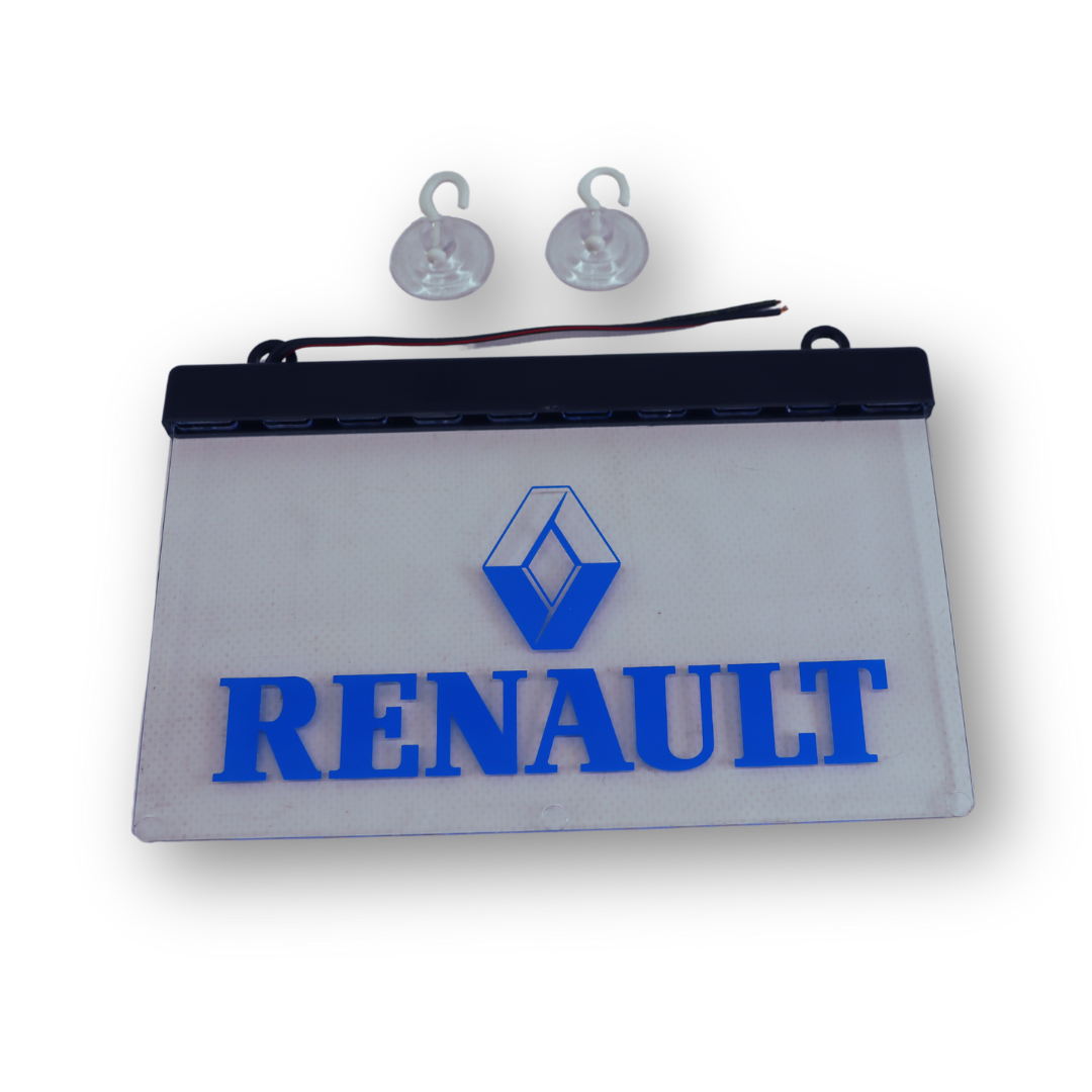 Табличка диодная RENAULT квадрат