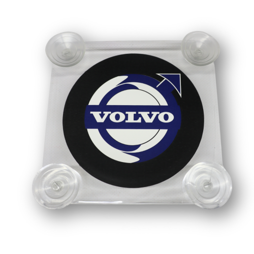 Табличка диодная VOLVO квадрат; черная; 12-24V; 160*160 мм Табличка диодная VOLVO квадрат; черная; 12-24V; 160*160 мм