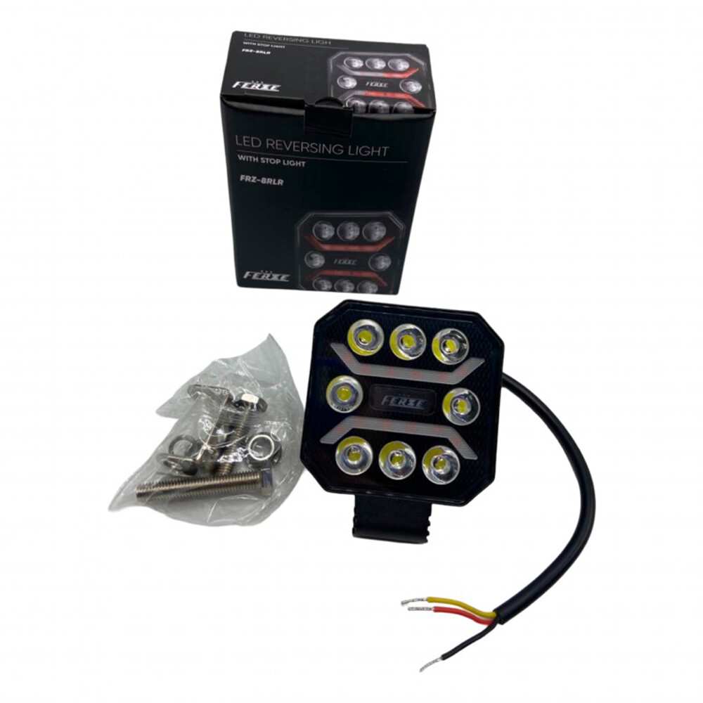 Фара задний ход 9-32V 8LED с габаритным огнем