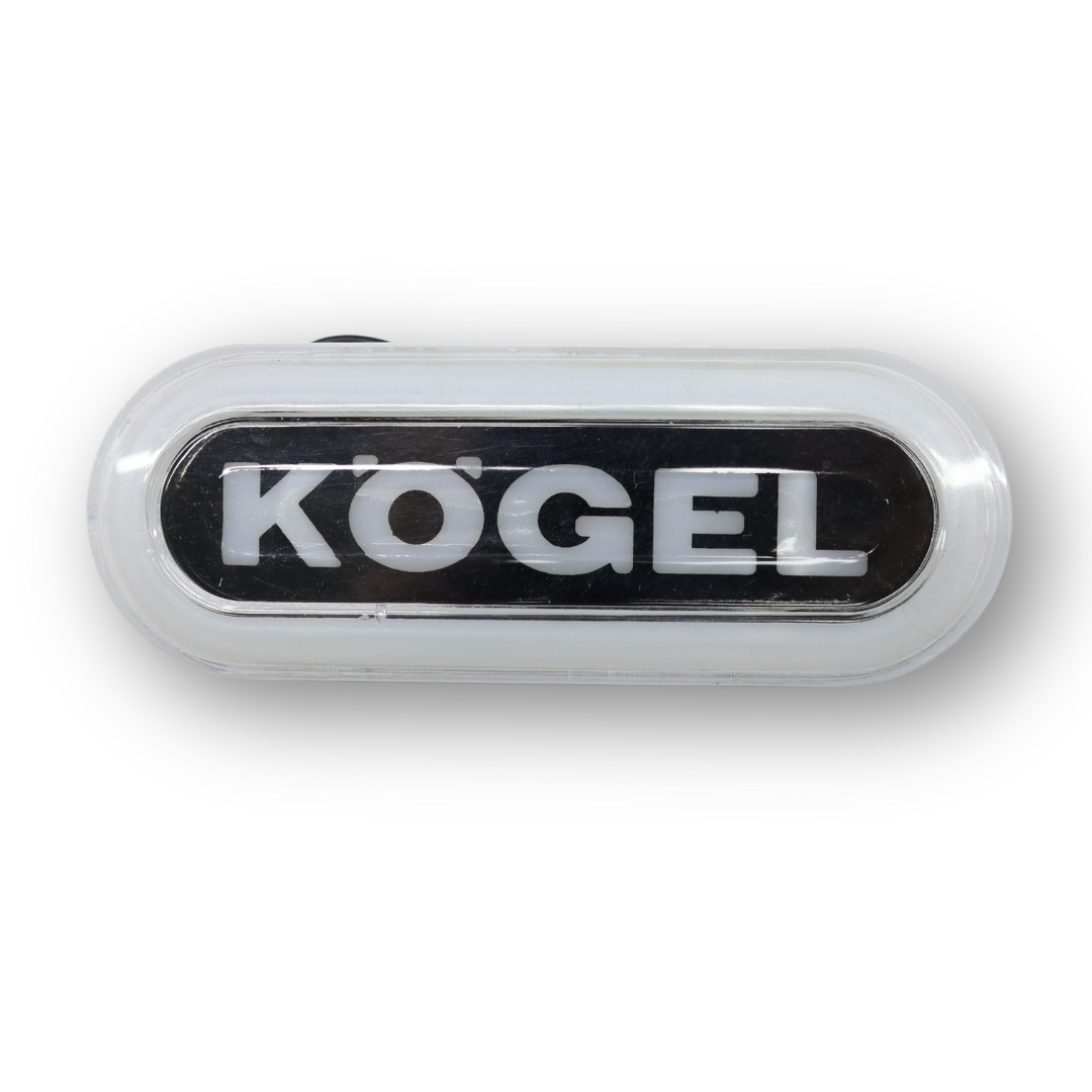 Ліхтар габаритний NEON з логотипом "KOGEL" білий з кріпленням Ліхтар габаритний NEON з логотипом "KOGEL" білий з кріпленням