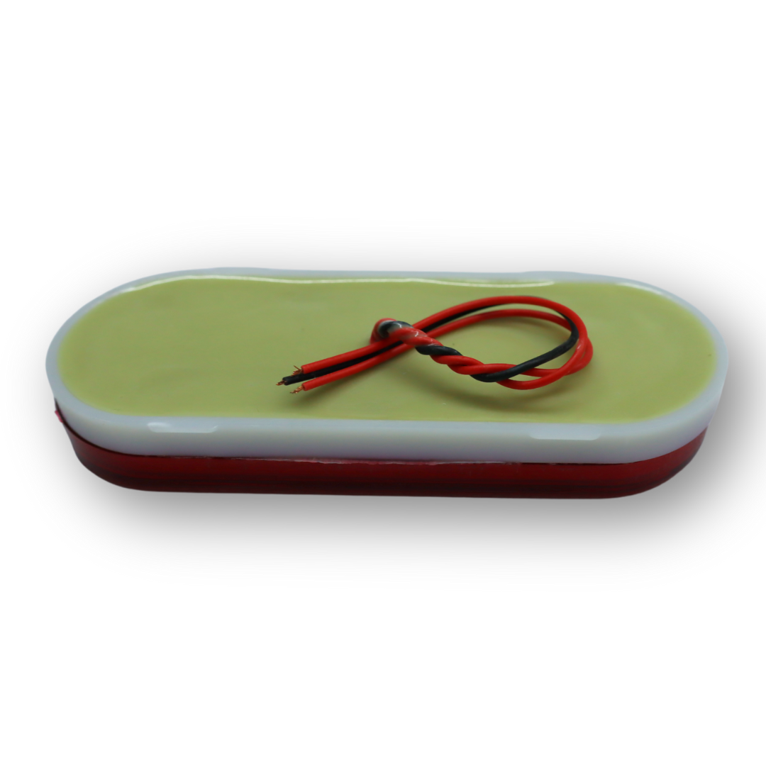 Фонарь габаритный NEON с логотипом "KRONE"красный \с креплением \ Фонарь габаритный NEON с логотипом "KRONE"красный \с креплением \