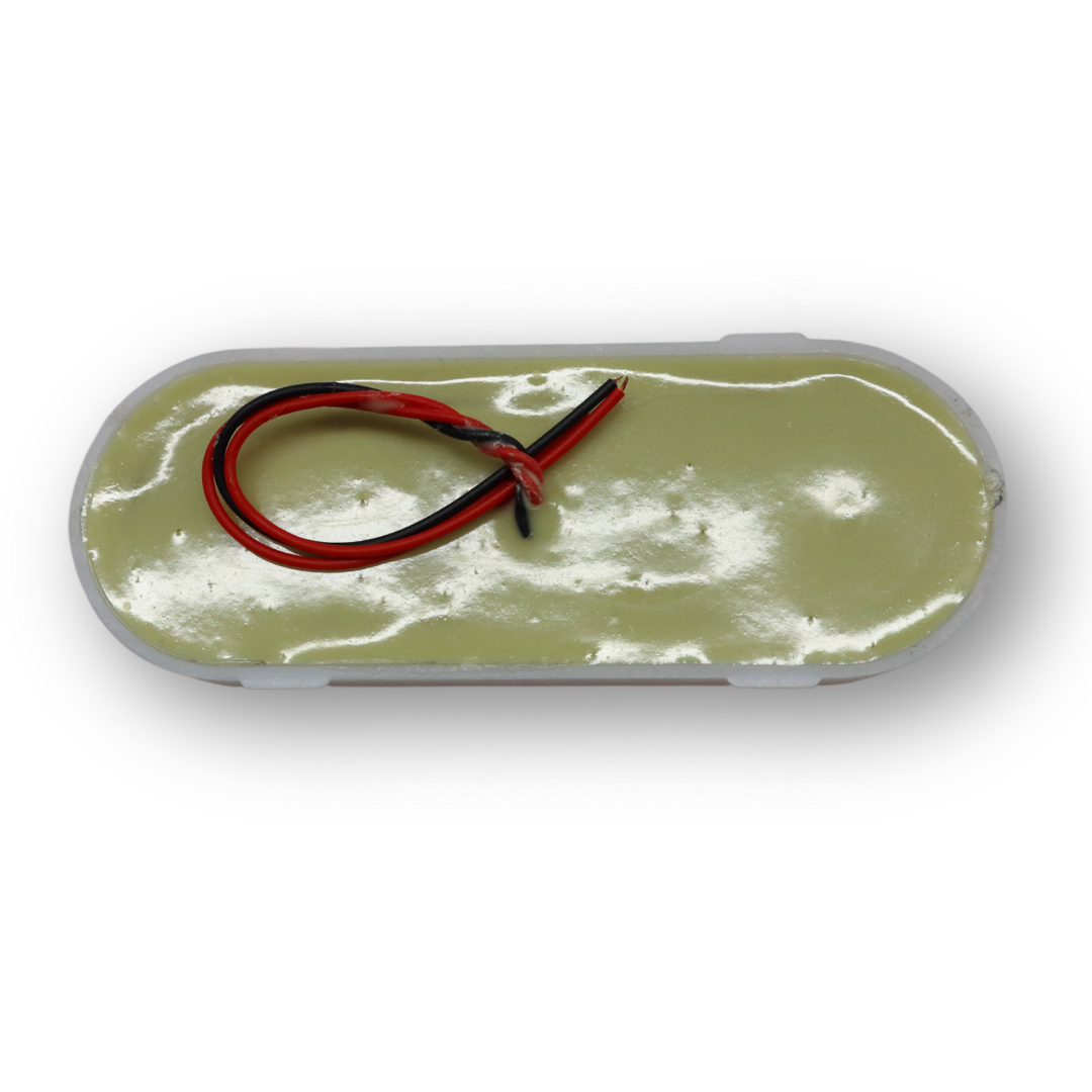 Фонарь габаритный NEON с логотипом "KRONE"желтый \с креплением \ Фонарь габаритный NEON с логотипом "KRONE"желтый \с креплением \