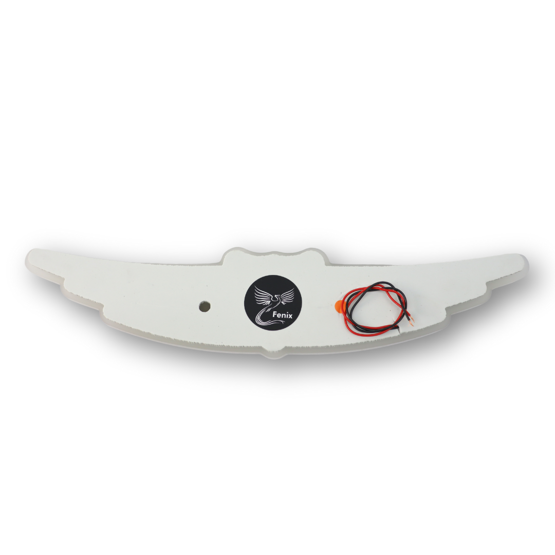 Декоративный фонарь крылья VOLVO желтый Декоративный фонарь крылья VOLVO желтый