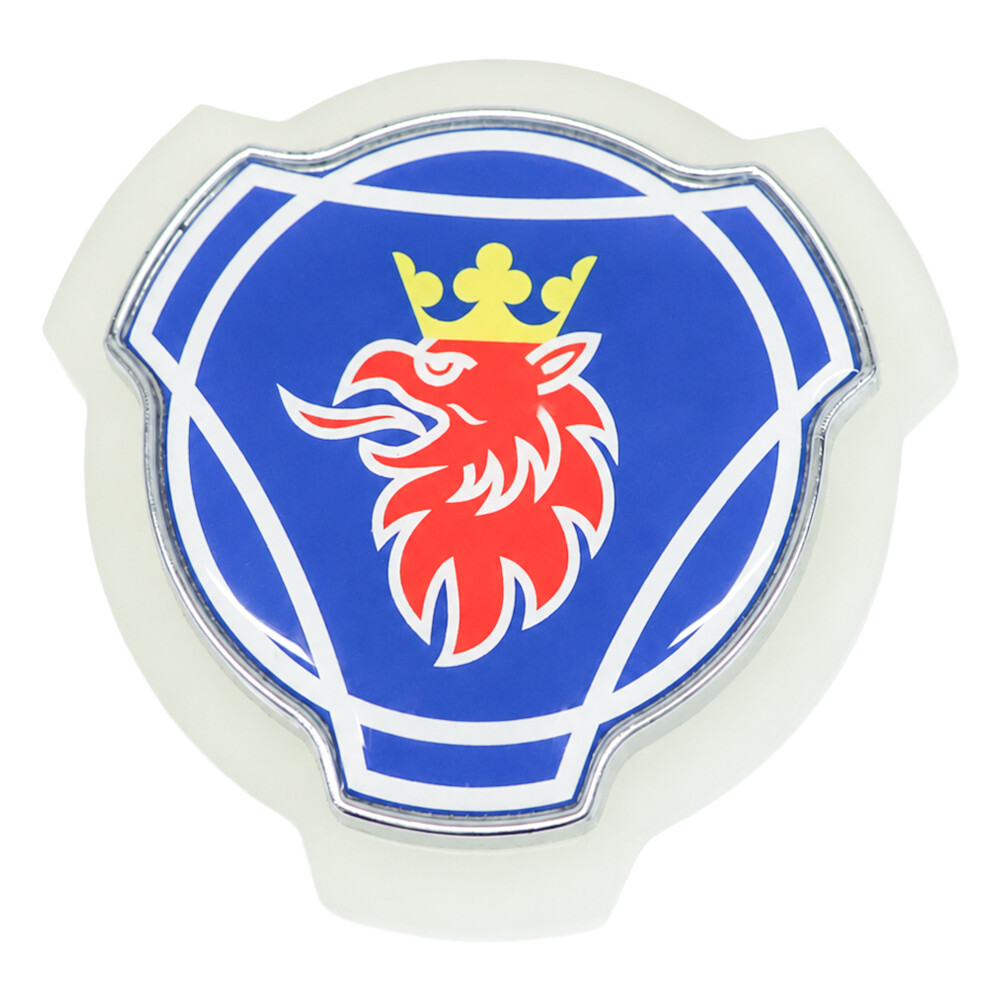 Ліхтар декор емблема SCANIA білий
